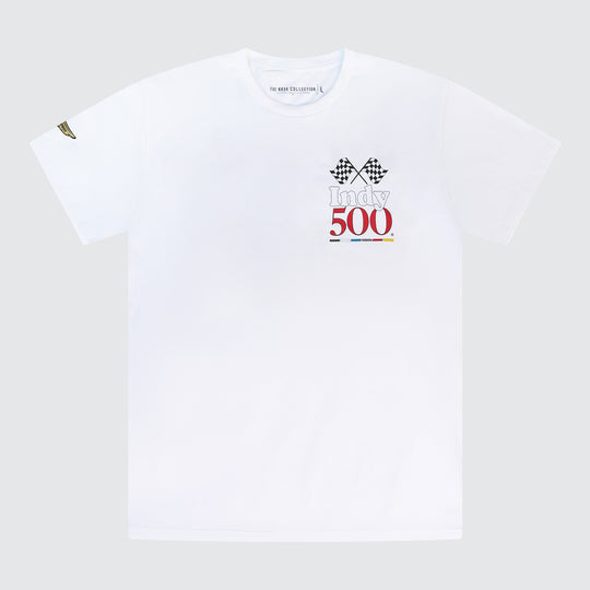 Indy 500 Hottest Track Tee [White]