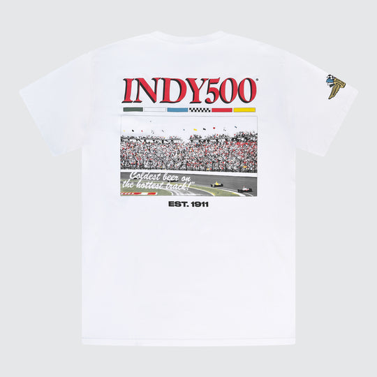 Indy 500 Hottest Track Tee [White]