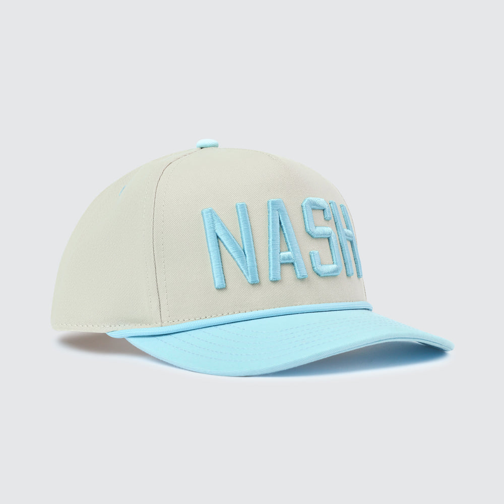 NASH Adventurer Rope Snapback [Light Blue/Khaki]