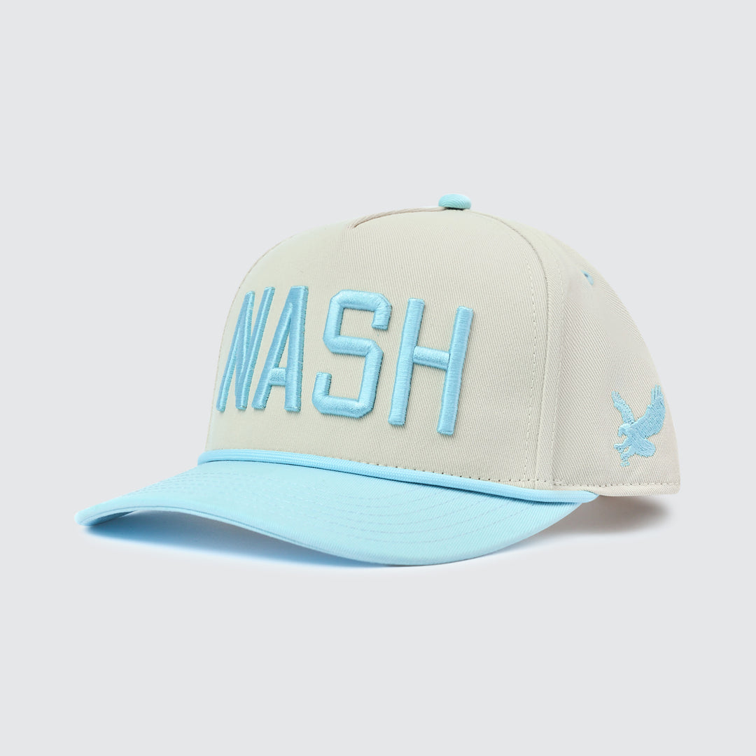 NASH Adventurer Rope Snapback [Light Blue/Khaki]