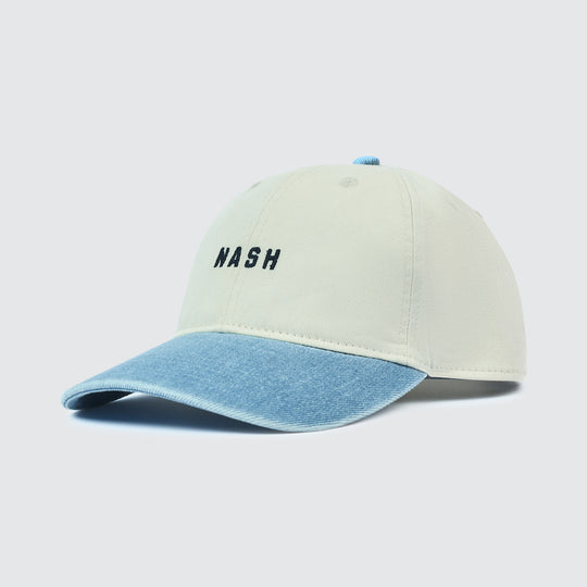 NASH Denim Bill Ball Cap [Cream/Denim]
