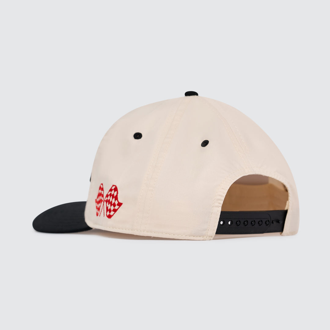 Nashville Racing Unstructured Snapback [Black/Khaki]