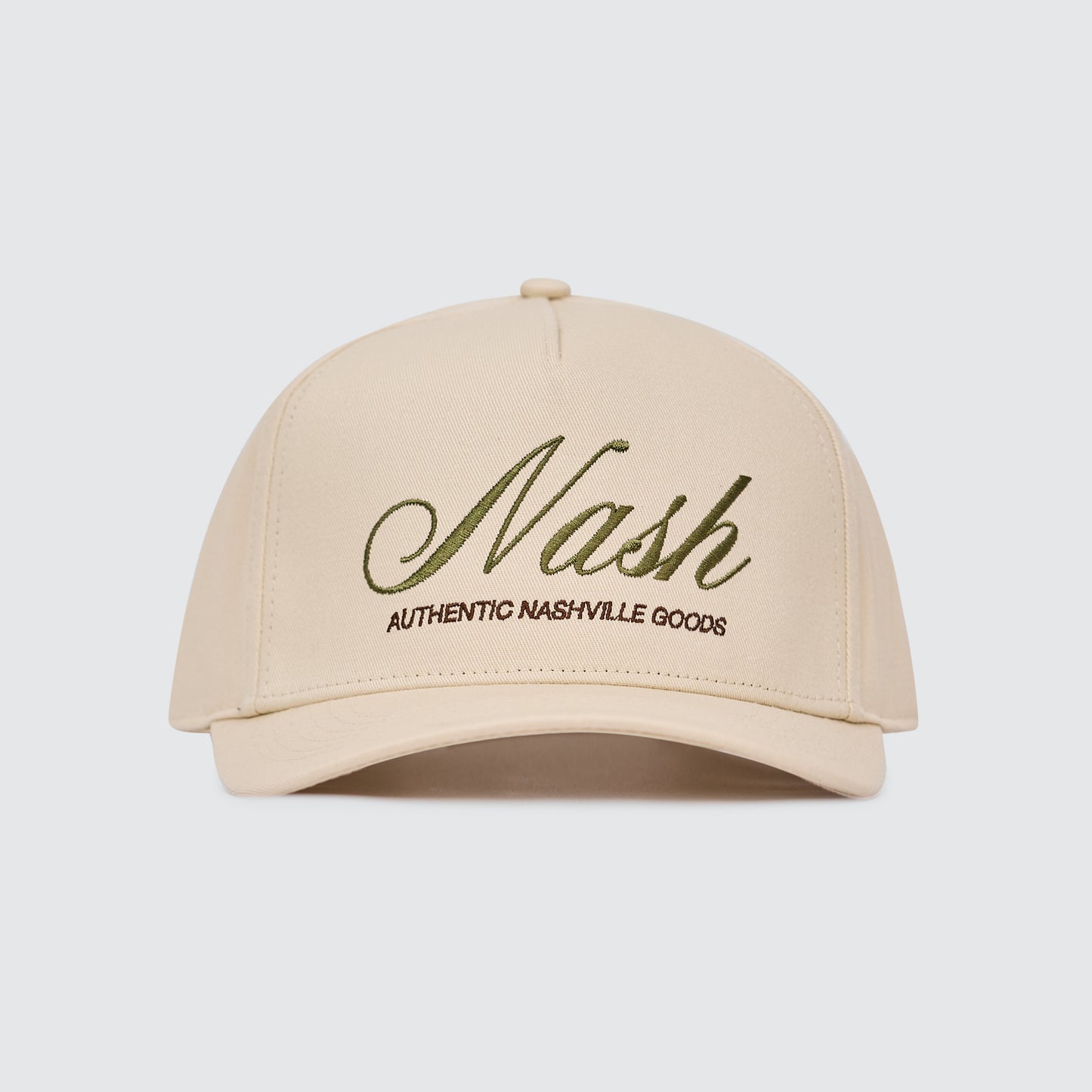 Nash Authentic 5-Panel Cap [Cream]