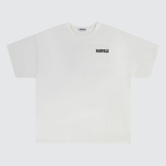Kacey Buckin' Reds Oversize Tee [Off-White]