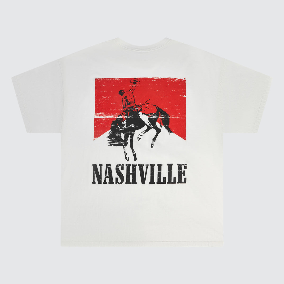 Kacey Buckin' Reds Oversize Tee