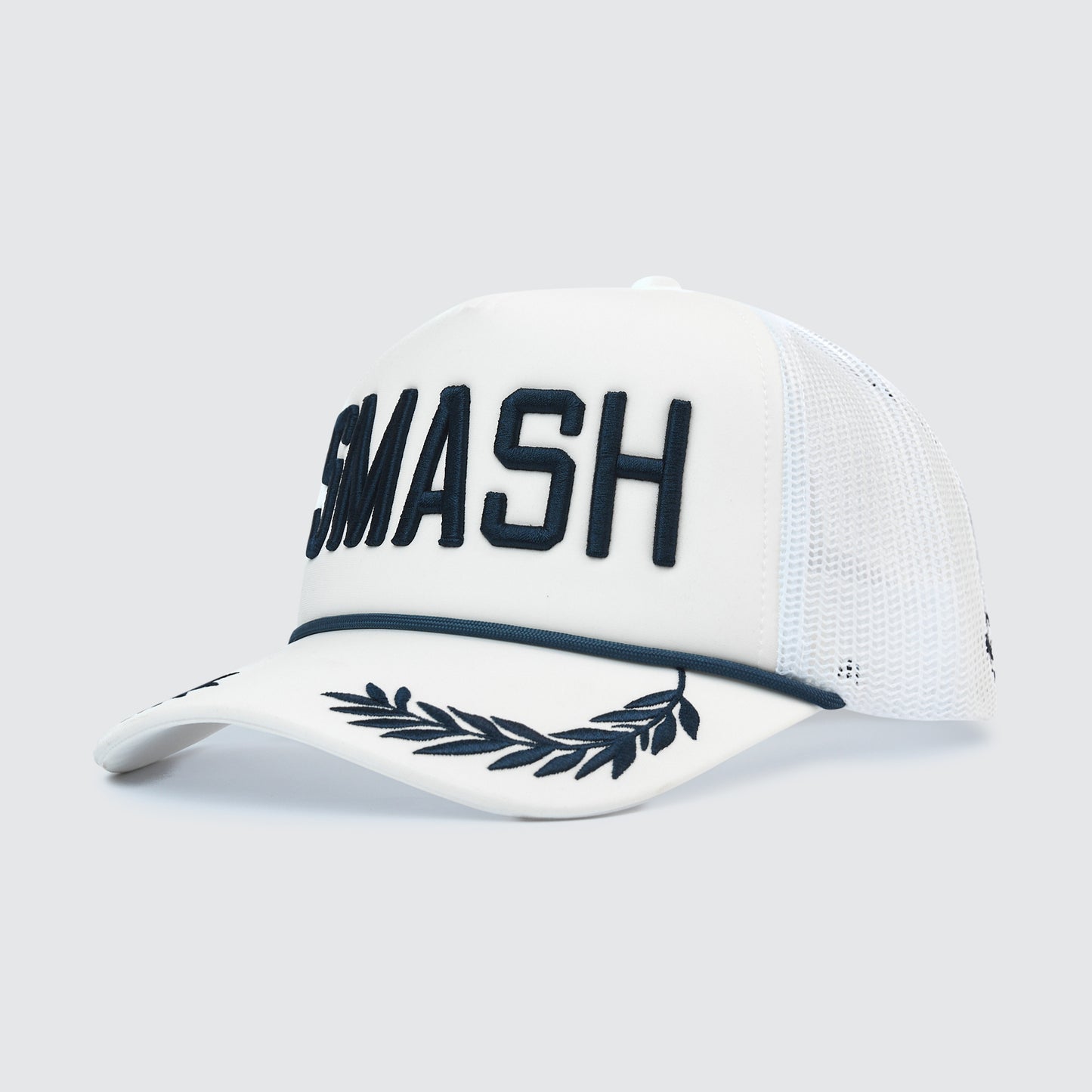 SMASH Leaf Trucker [White/Navy]