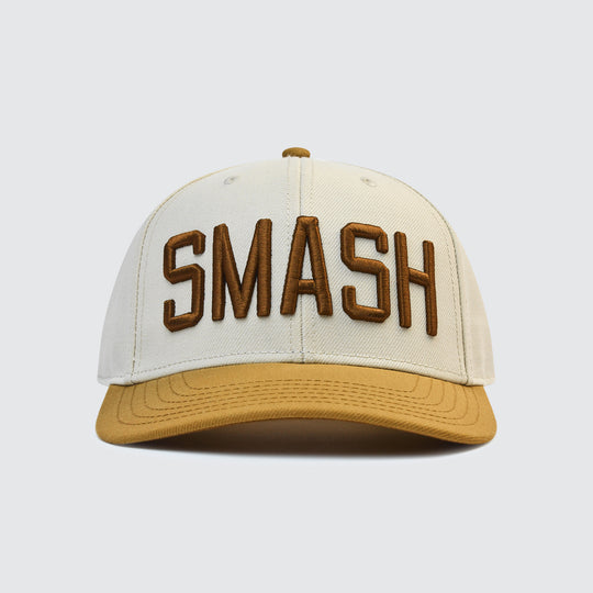 SMASH Snapback [Camel/Cream]