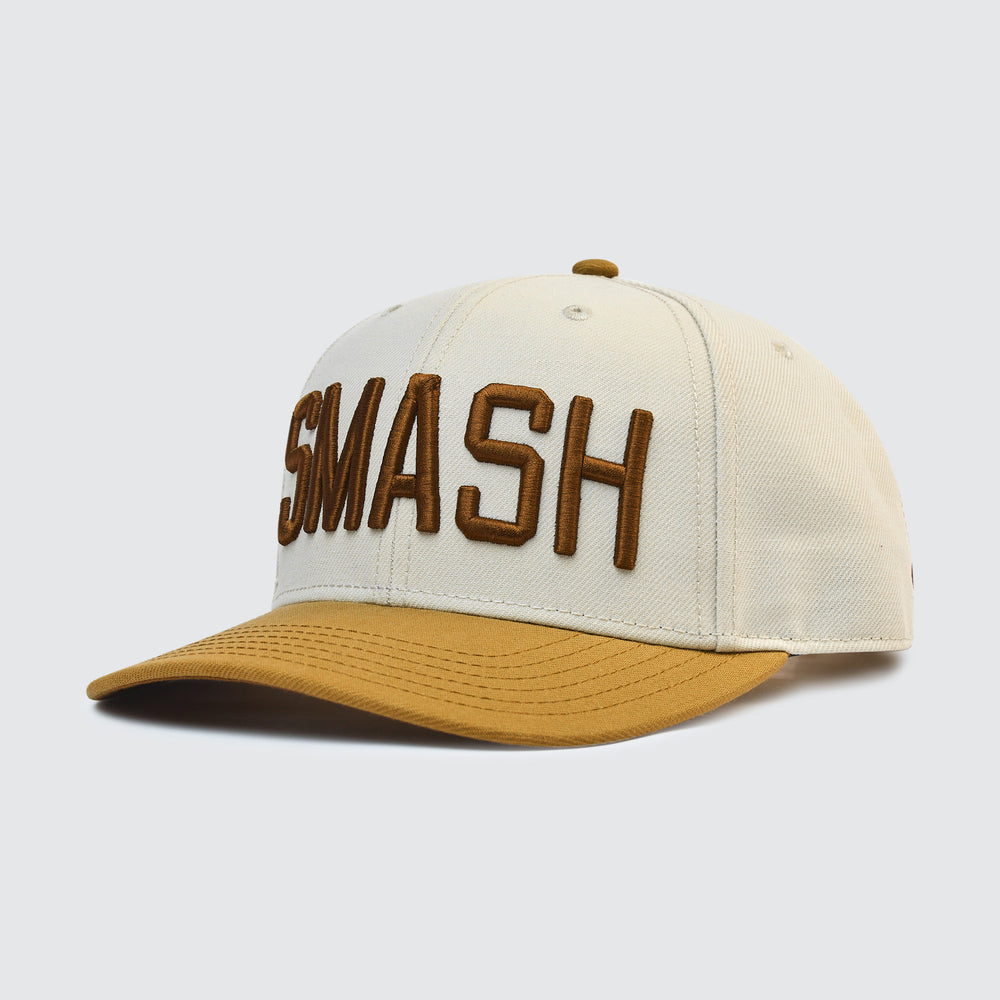 SMASH Snapback [Camel/Cream]