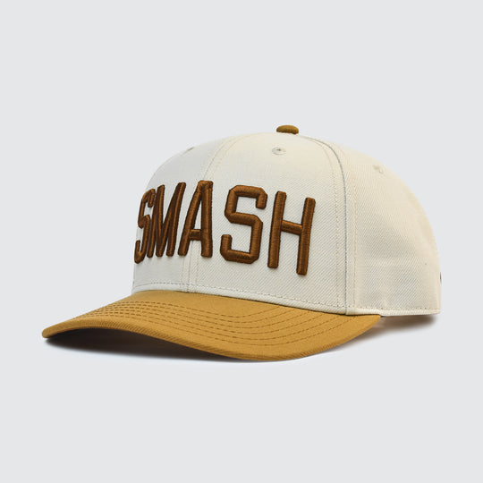 SMASH Snapback [Camel/Cream]