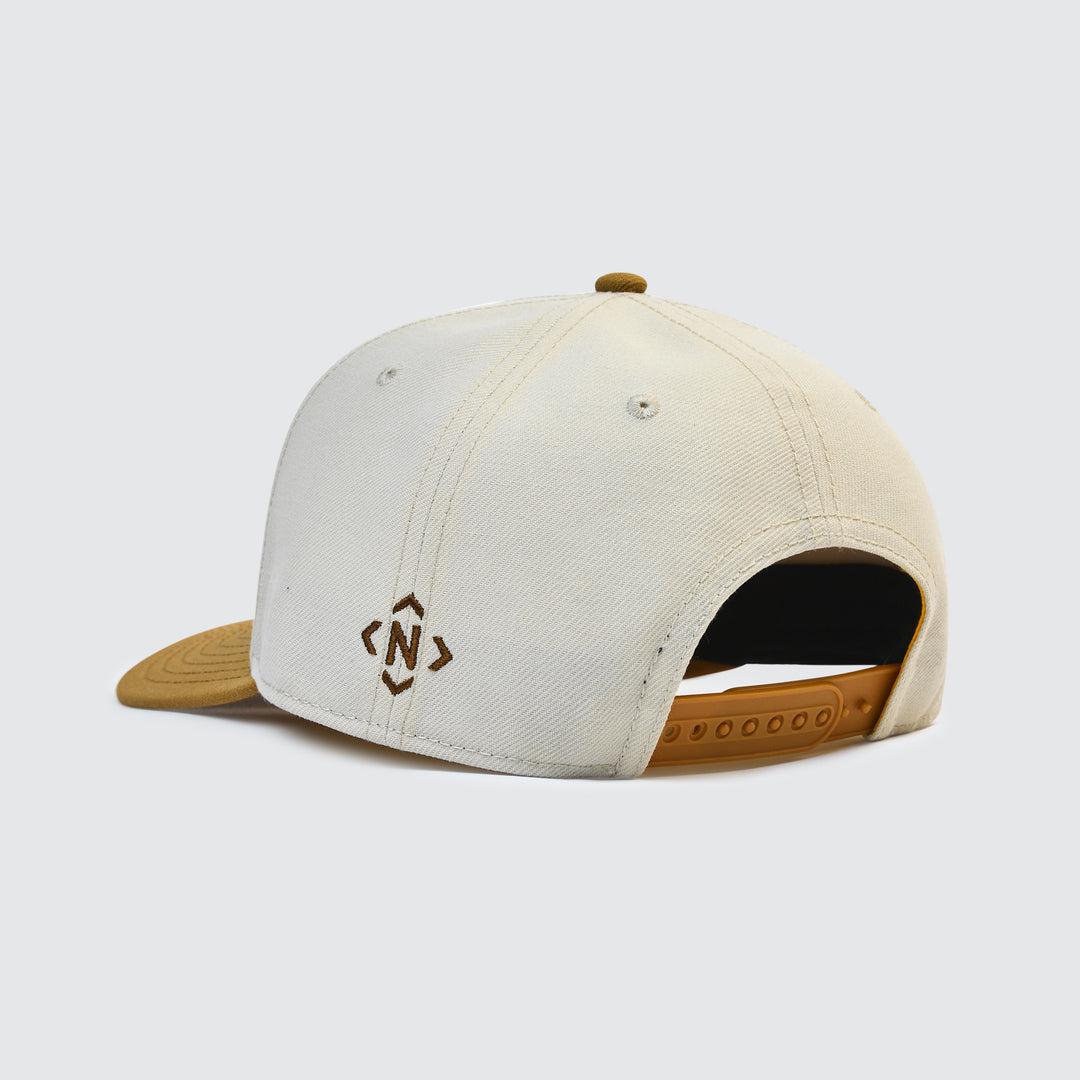SMASH Snapback [Camel/Cream]
