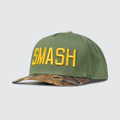 SMASH Camo Bill 5 Panel Hat