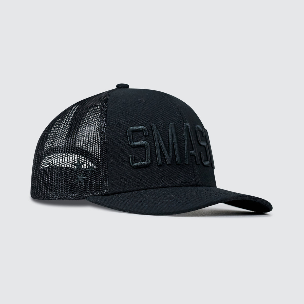 SMASH Tonal 6 Panel Mesh-Back Trucker