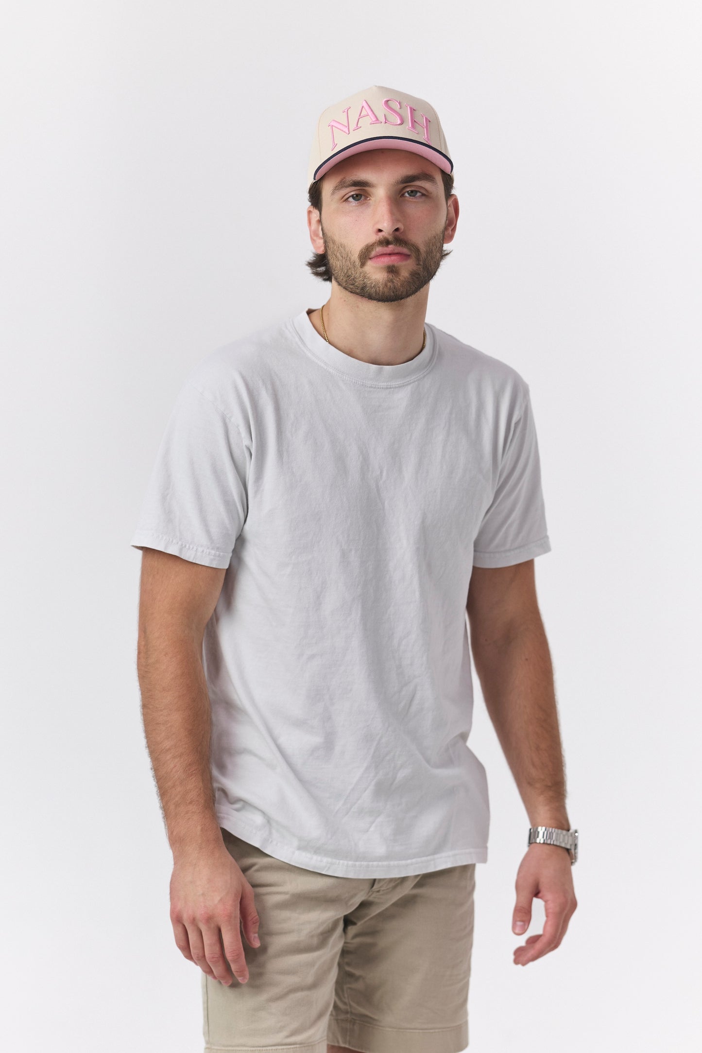 NASH Lakeside Snapback [Navy/Cream/Pink]