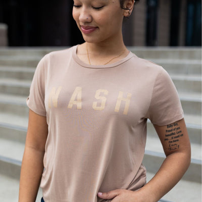 Poppy Tee [Dark Taupe]