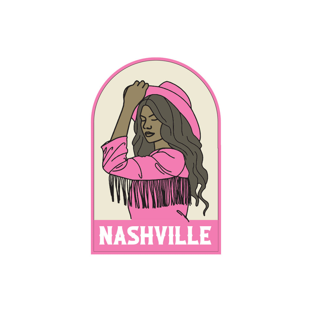 Nashville Cowgirl Sticker