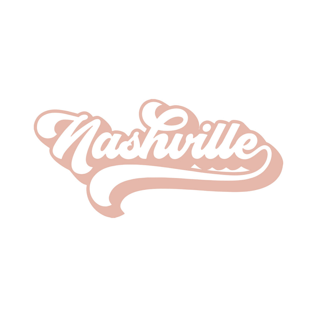 Varsity Nashville Script Sticker