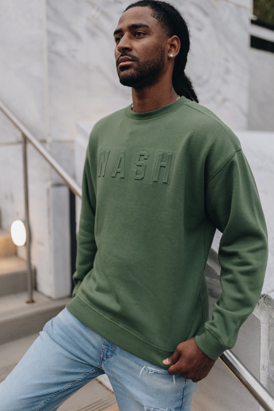 NASH Iconic Crewneck [Deep Green]