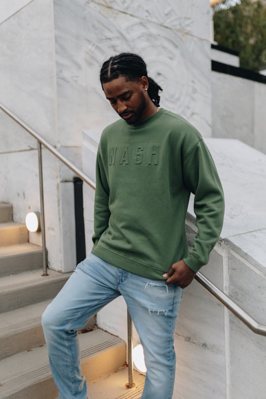 NASH Iconic Crewneck [Deep Green]