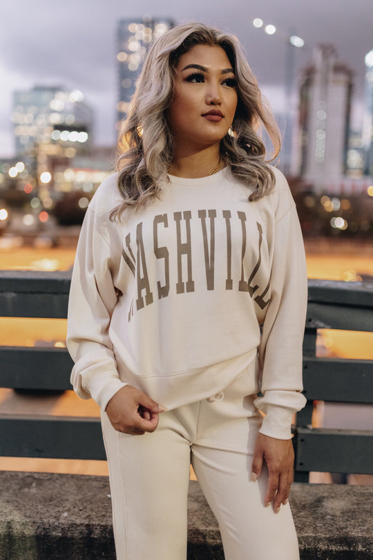 Ultra Soft Luxe Sweatshirt [Taupe]