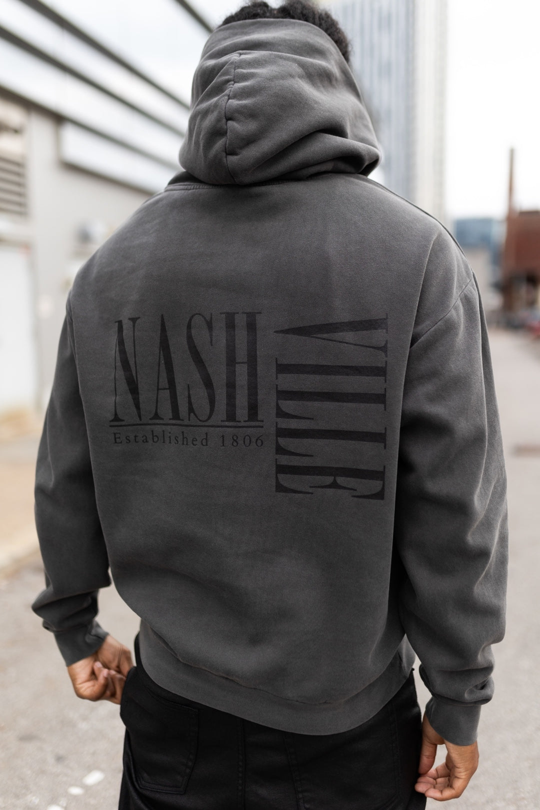 Indy Basic Hoodie [Vintage Black]