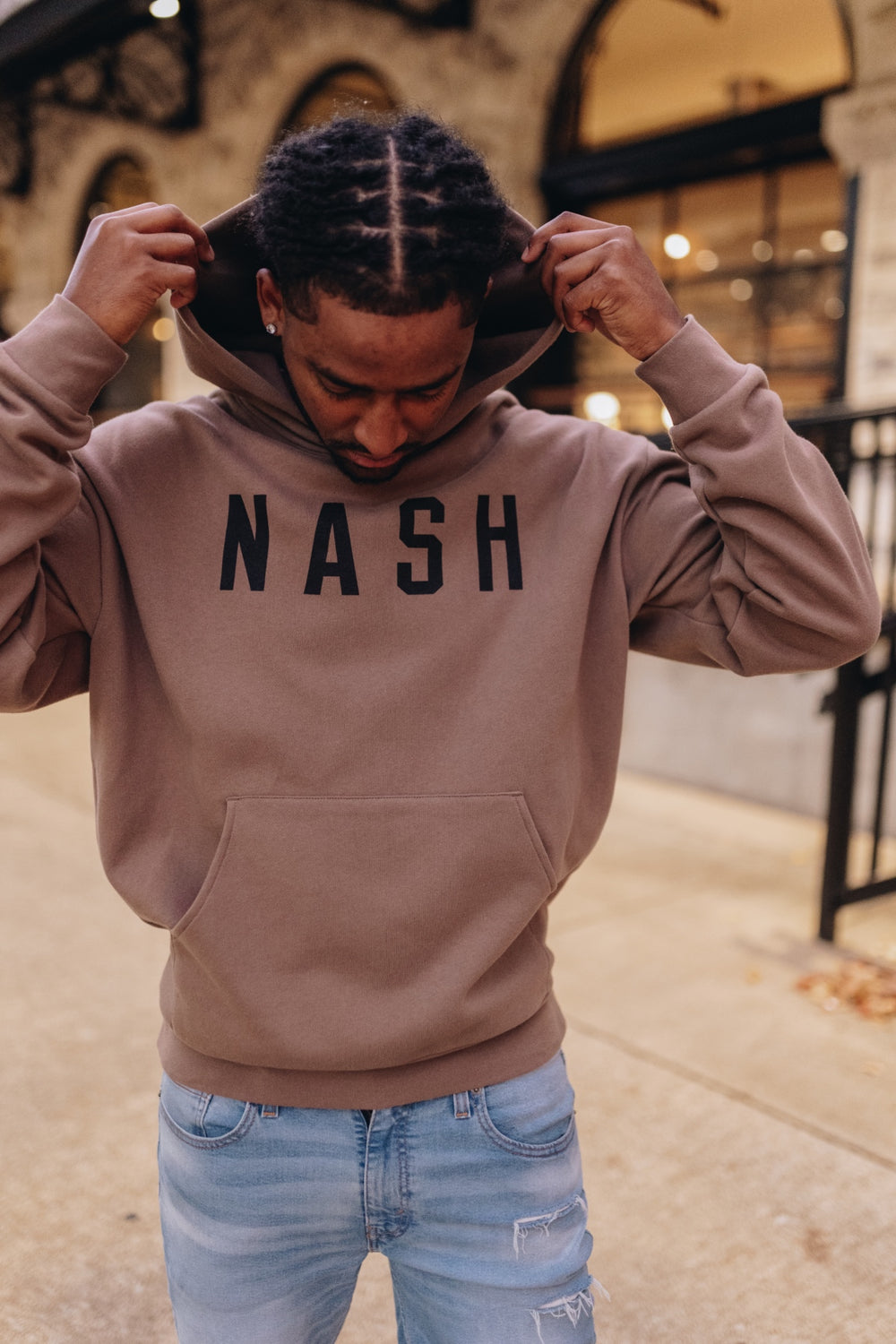 NASH Basic Hoodie [Pine Bark]