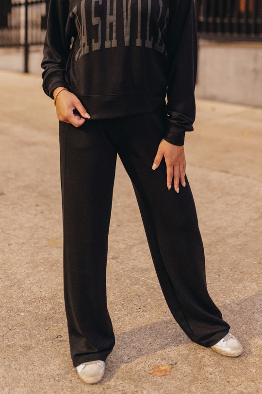 Soft Luxe Sweats [Black]