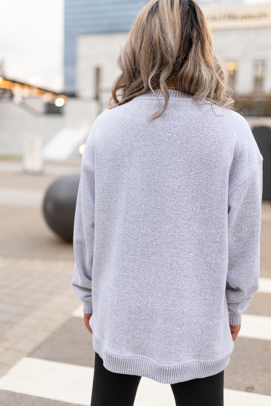 Yarn Dyed Fleece Crewneck