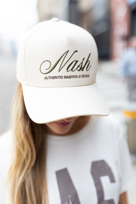 Nash Authentic 5-Panel Cap [Cream]