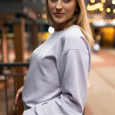 Ultra Soft Luxe Sweatshirt [Lilac]