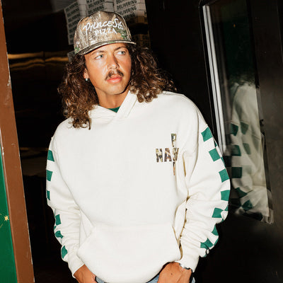 PSP Camo Check Hoodie [Off White/Camo]