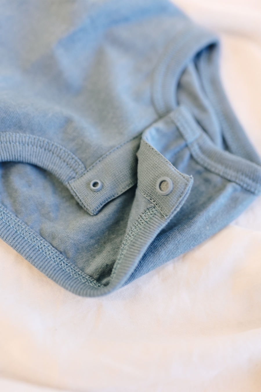 Reinforced three snap closure for ease.
