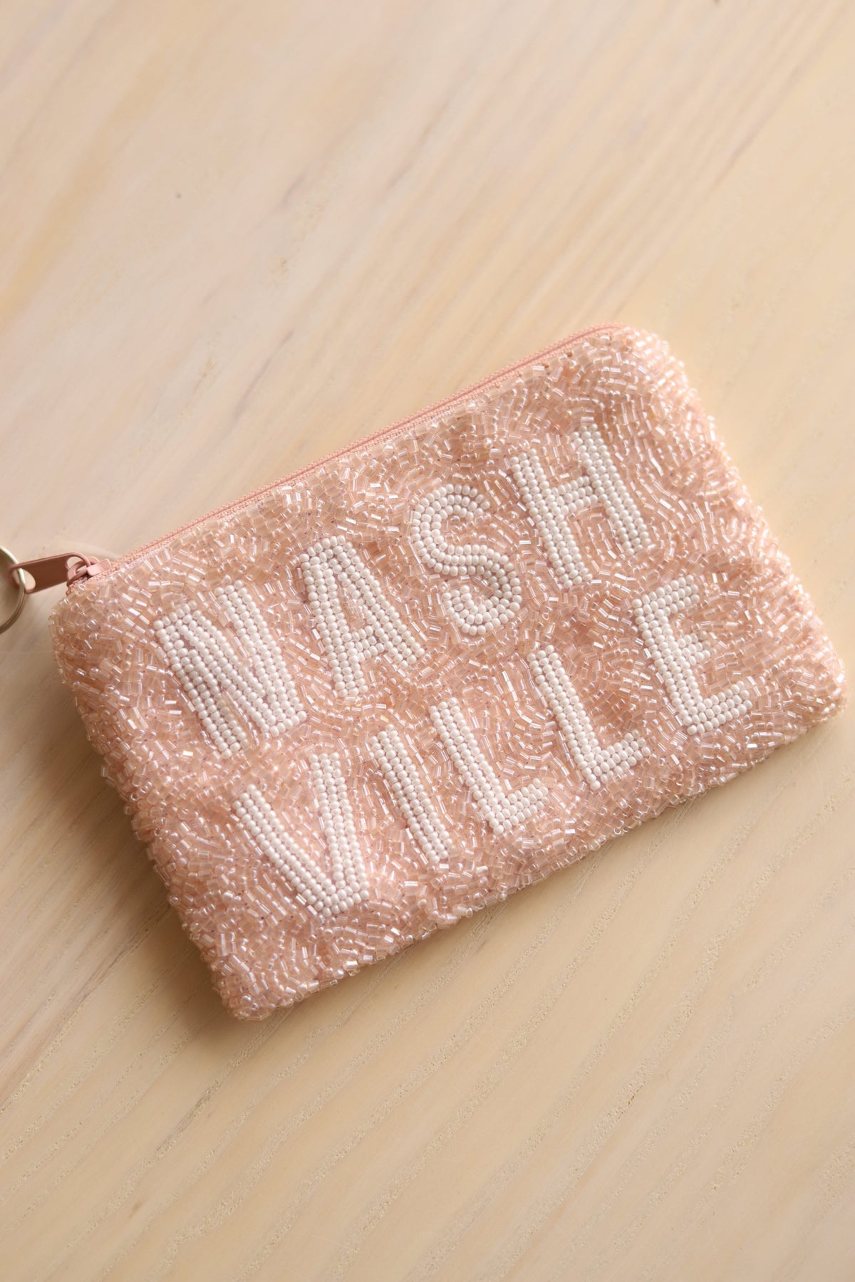 Beaded Coin Purse - Stacked Nashville