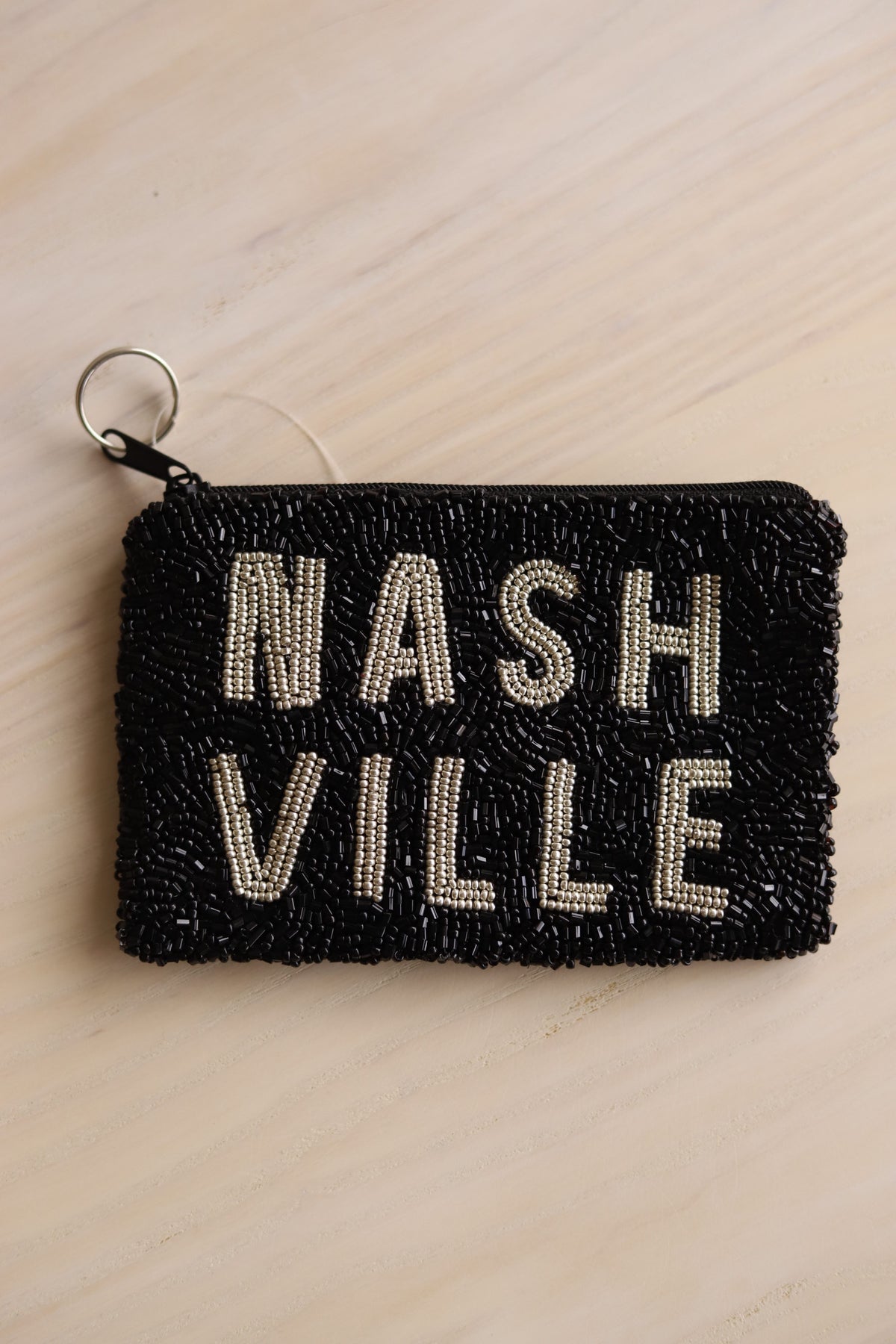 Beaded Coin Purse - Stacked Nashville