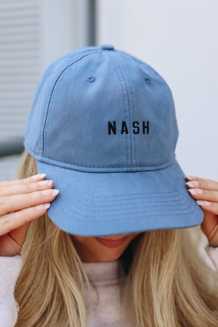 Ladies Fit Tiny NASH Ball Cap [Blue]