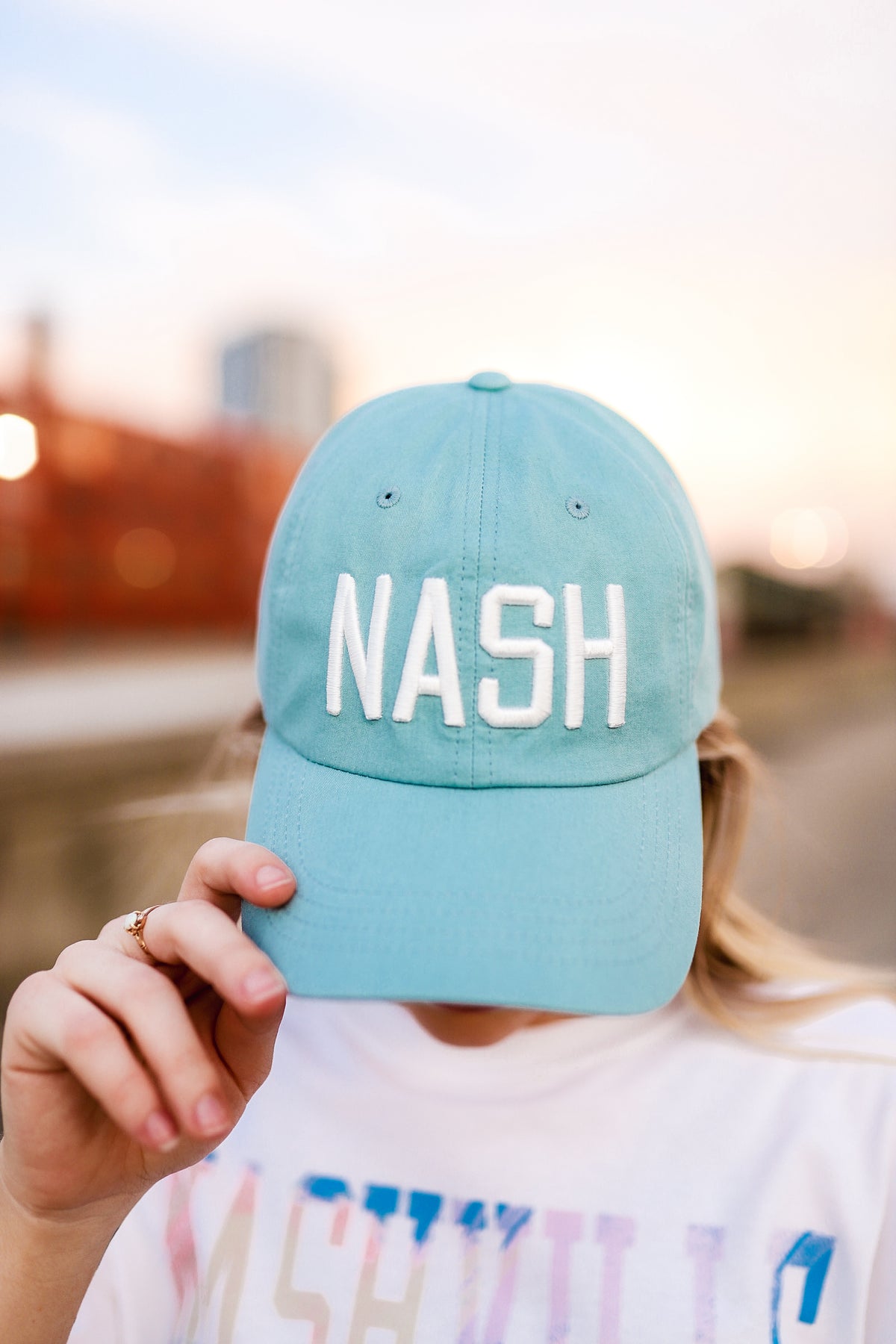 Ladies Fit Tiny NASH Ball Cap [Blue]