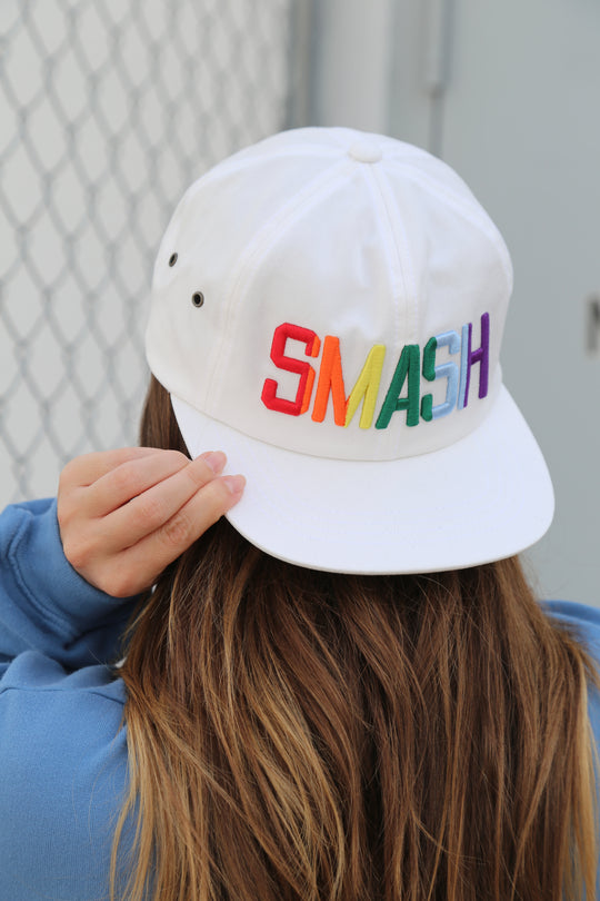 Pride SMASH Flat Bill [White]