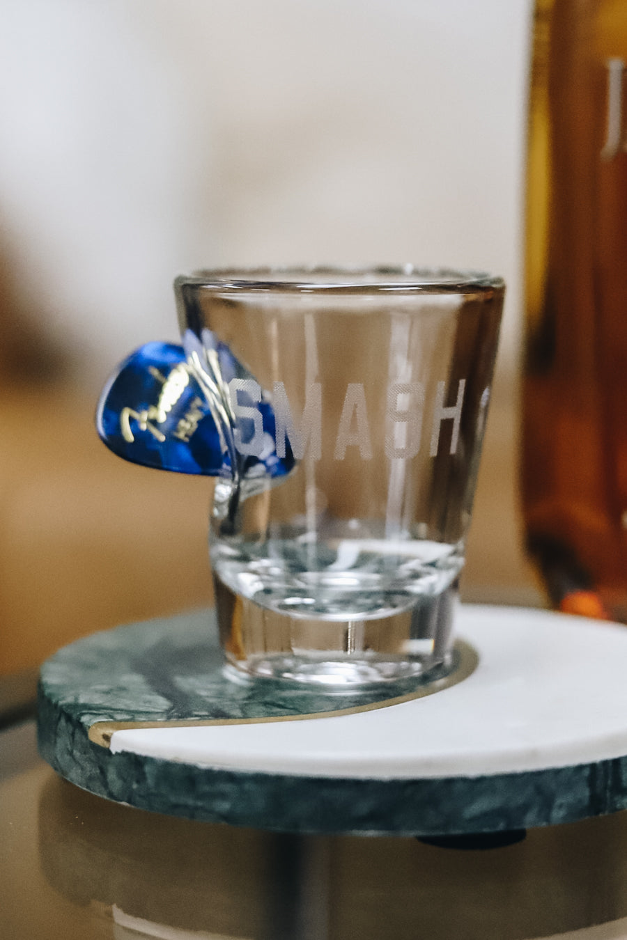 SMASH Guitar Pick 2oz Shot Glass