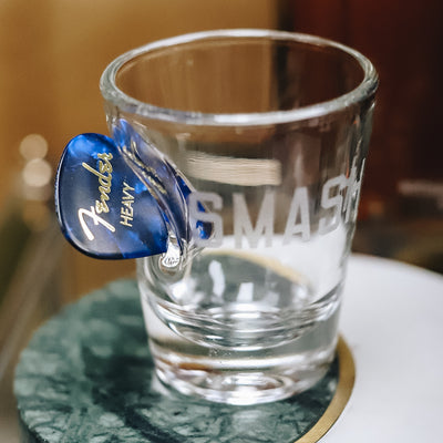 SMASH Guitar Pick 2oz Shot Glass