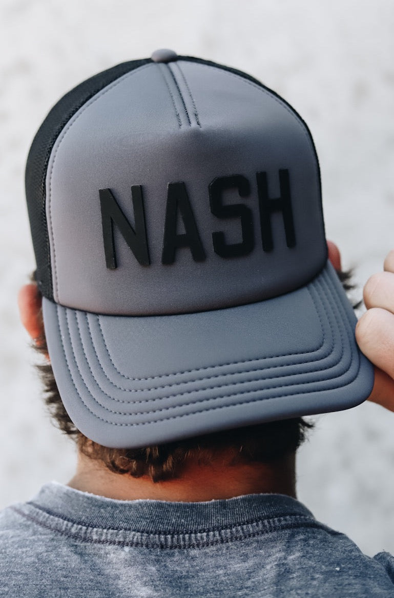Neoprene NASH Trucker [Charcoal/Black]