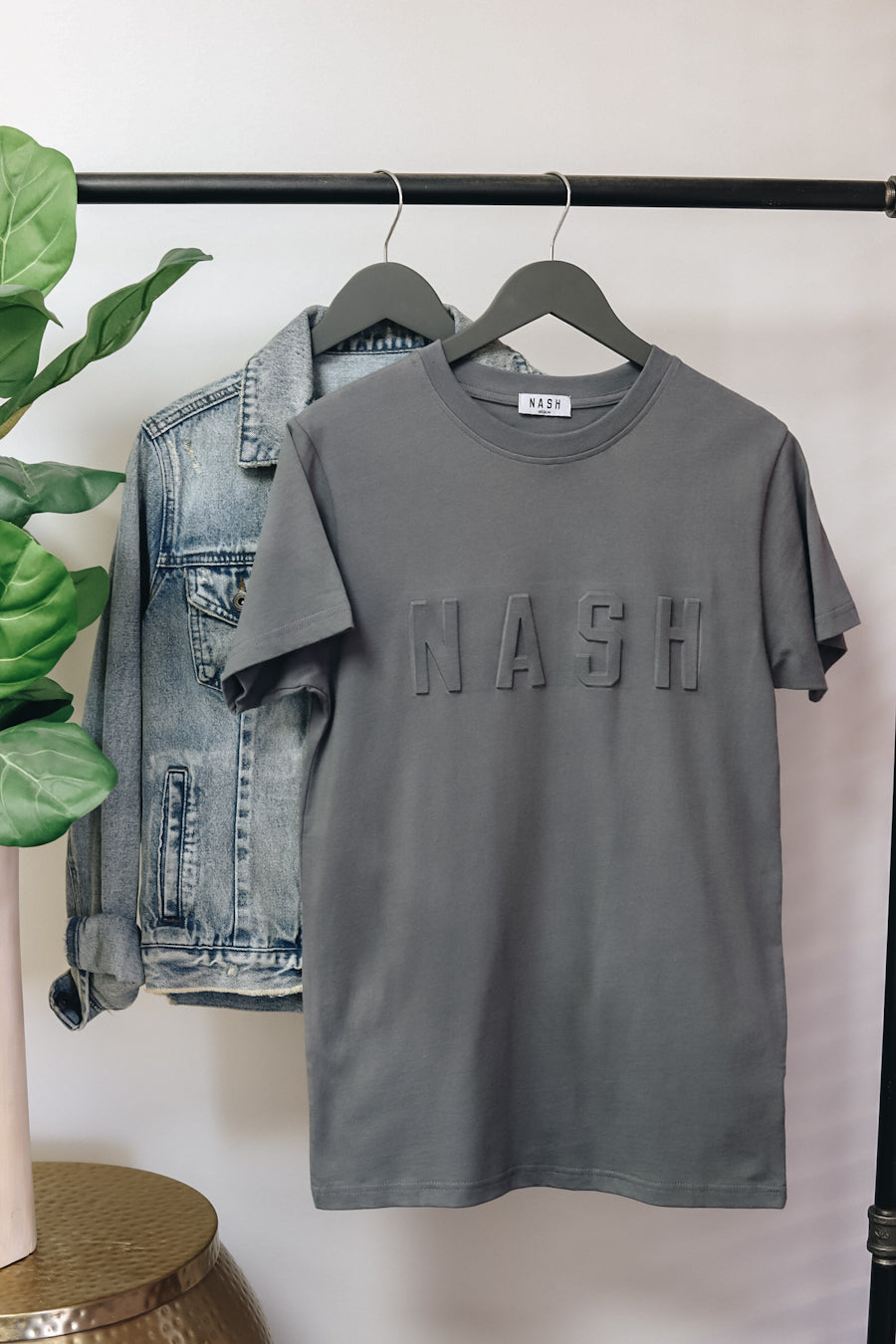 Unisex Iconic Logo Tee [Gray]