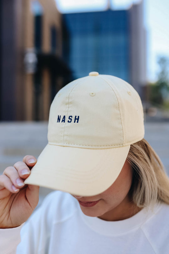 Tiny Nash Ball Cap [Butter/Navy]