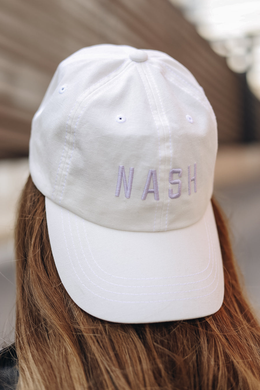 Quinn Core NASH Ball Cap [White/Lilac]