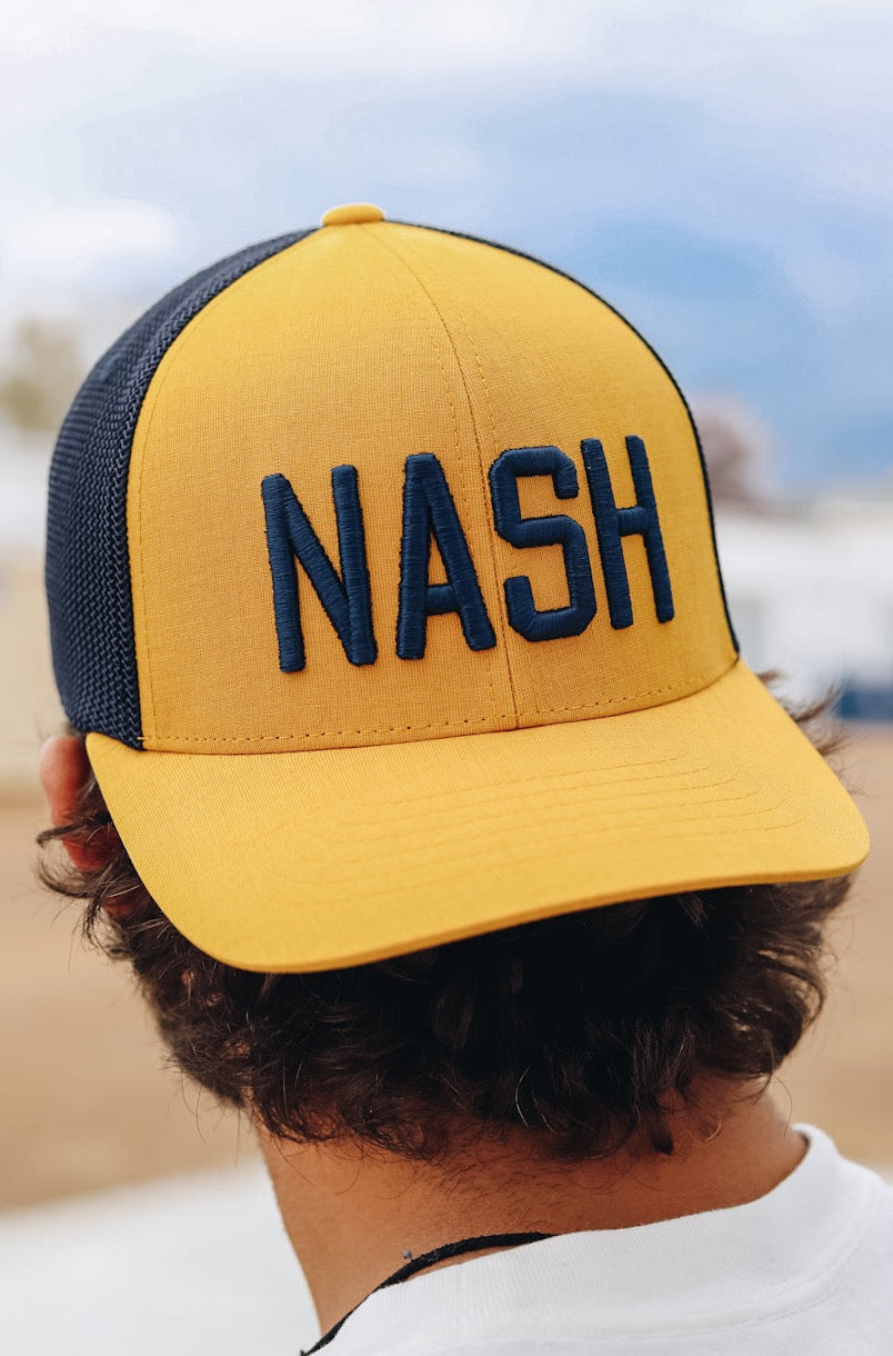 NASH Trucker [Gold/Navy]