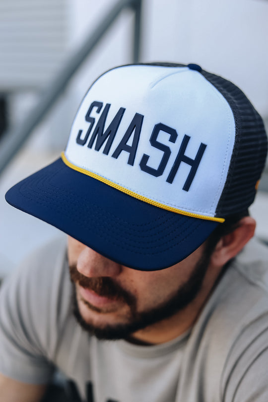 SMASH Rope Trucker [White/Navy]