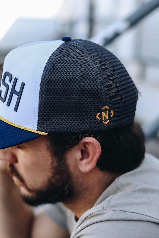 SMASH Rope Trucker [White/Navy]