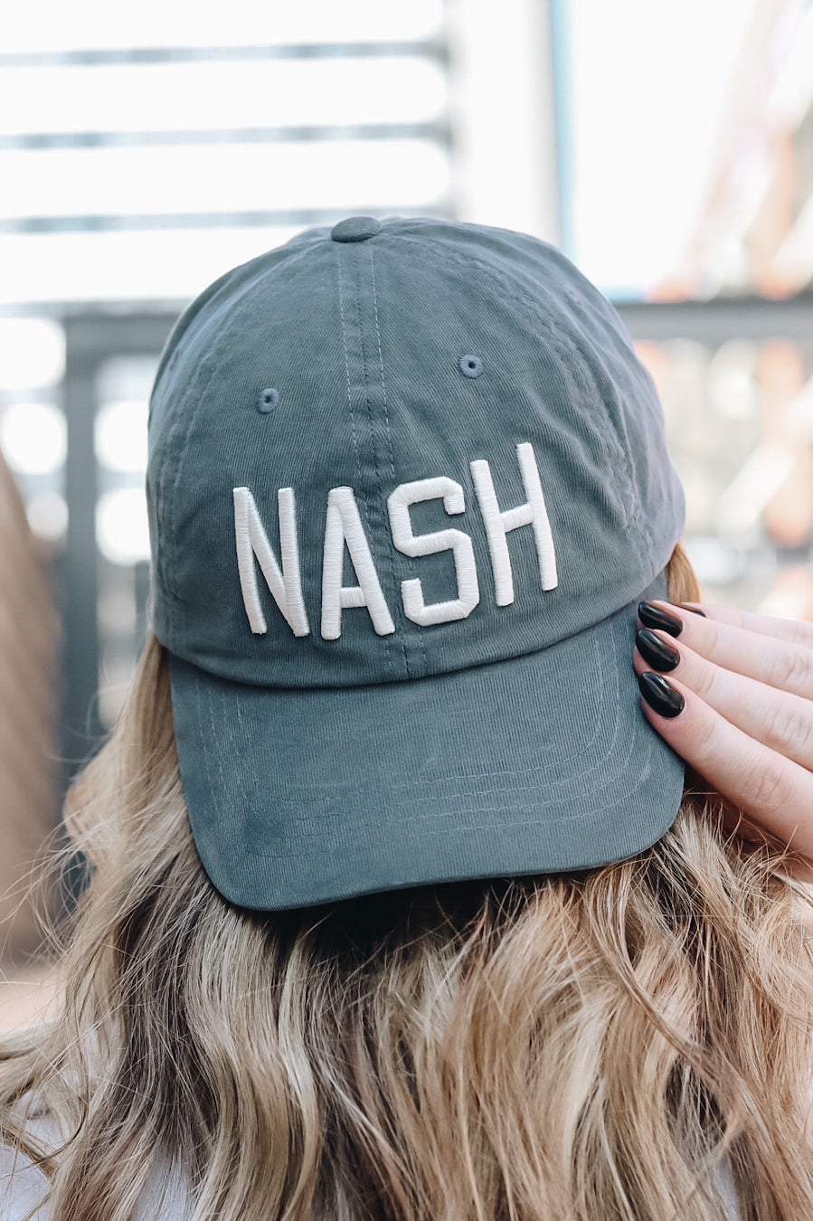 NASH Corded Ball Cap [Dusty Blue]