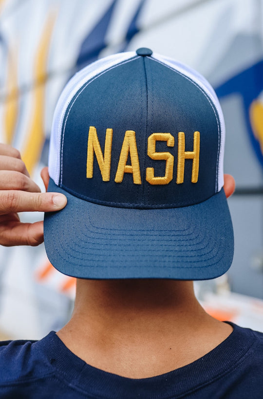 NASH Classic Trucker [Navy/White/Gold]
