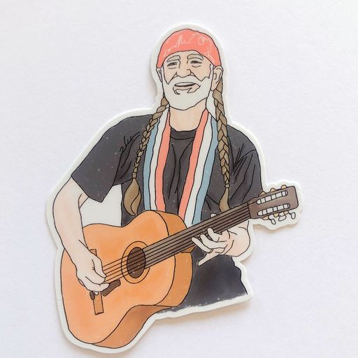 Willie Vinyl Sticker