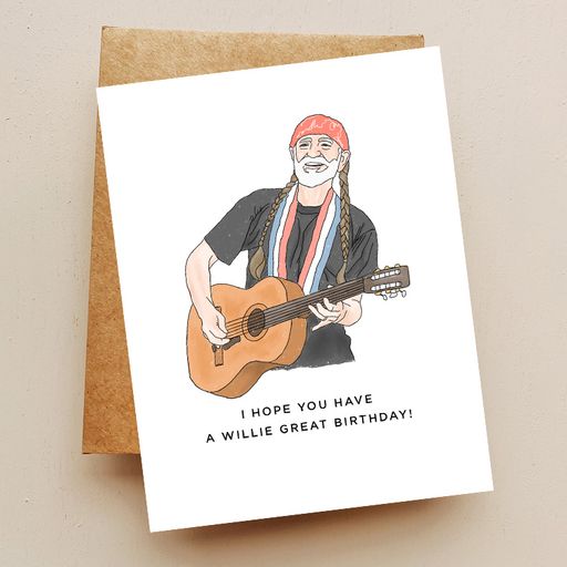 Willie Nelson Card